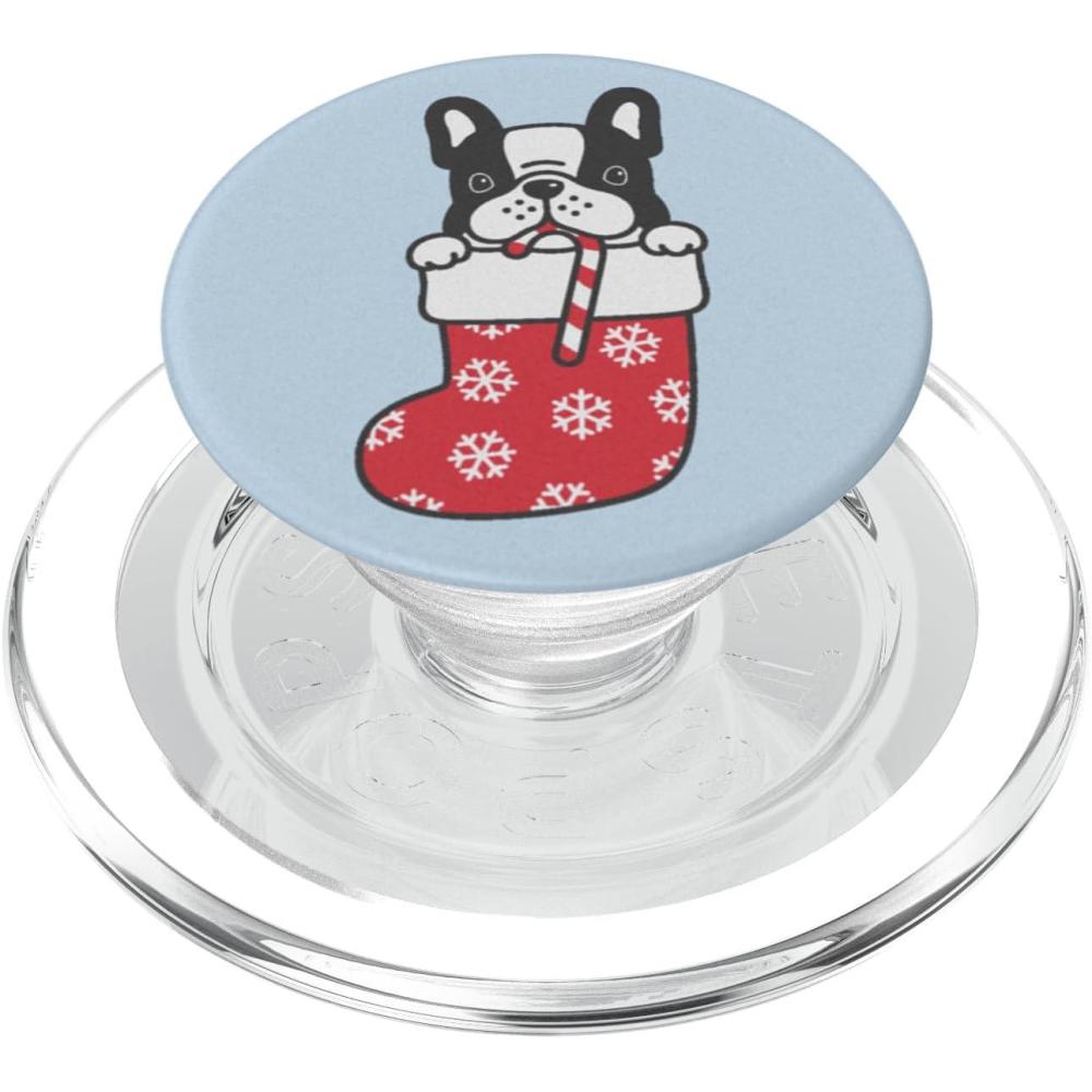 imagePopSockets Phone Grip with Expanding Kickstand Stocking Pup PopSockets Adhesive PopGripMagnetic PopGrip