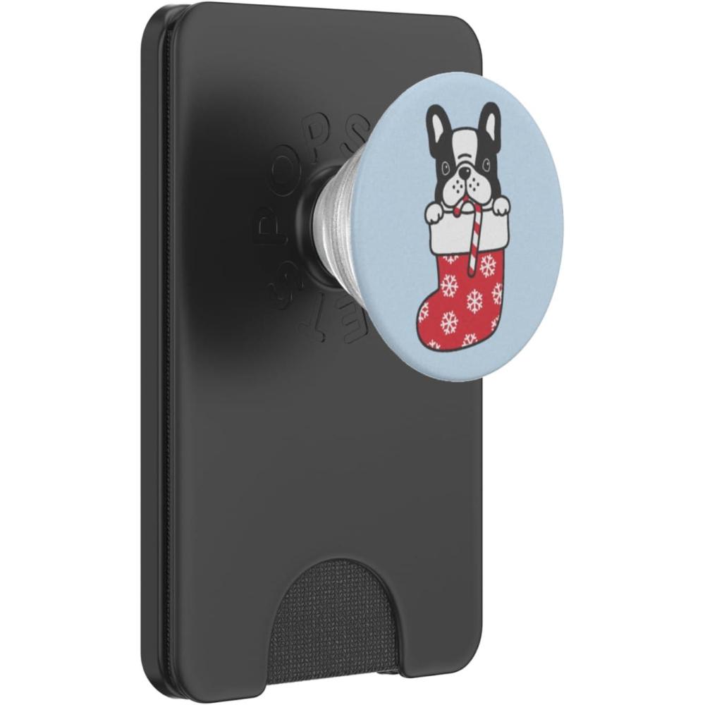 imagePopSockets Phone Grip with Expanding Kickstand Stocking Pup PopSockets Adhesive PopGripMagnetic PopWallet