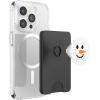 Funny Christmas Winter Holiday Snowman Face Mobile Grip PopSockets Adhesive PopGrip(Magnetic PopWallet)