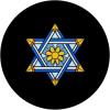 Hanukkah Holiday Celebration Jewish Star of David PopSockets Standard PopGrip(Standard)