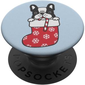 PopSockets Phone Grip with Expanding Kickstand- Stocking Pup PopSockets Adhesive PopGrip(Adhesive PopGrip)