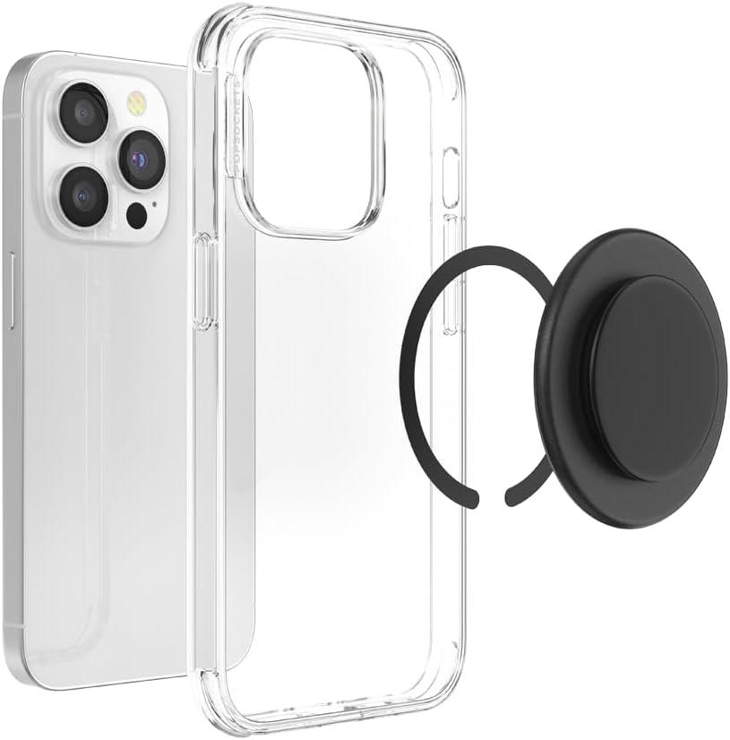 imagePopSockets Adapter Ring for MagSafe Magnetic Adapter for Android Magnetic Phone Attachment Ring  WhiteBlack