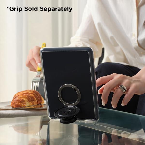 imagePopSockets Kindle Paperwhite Case 12th Gen 7 202425 Signature Edition ampamp Colorsoft  Slim Protective Cover with Builtin MagSafeCompatible Ring for MagSafe PopGrip EReader Accessory  Clear