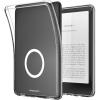 PopSockets Kindle Paperwhite Case (12th Gen, 7”, 2024/25), Signature Edition & Colorsoft – Slim Protective Cover with Built-in MagSafe-Compatible Ring for MagSafe PopGrip, E-Reader Accessory – Clear