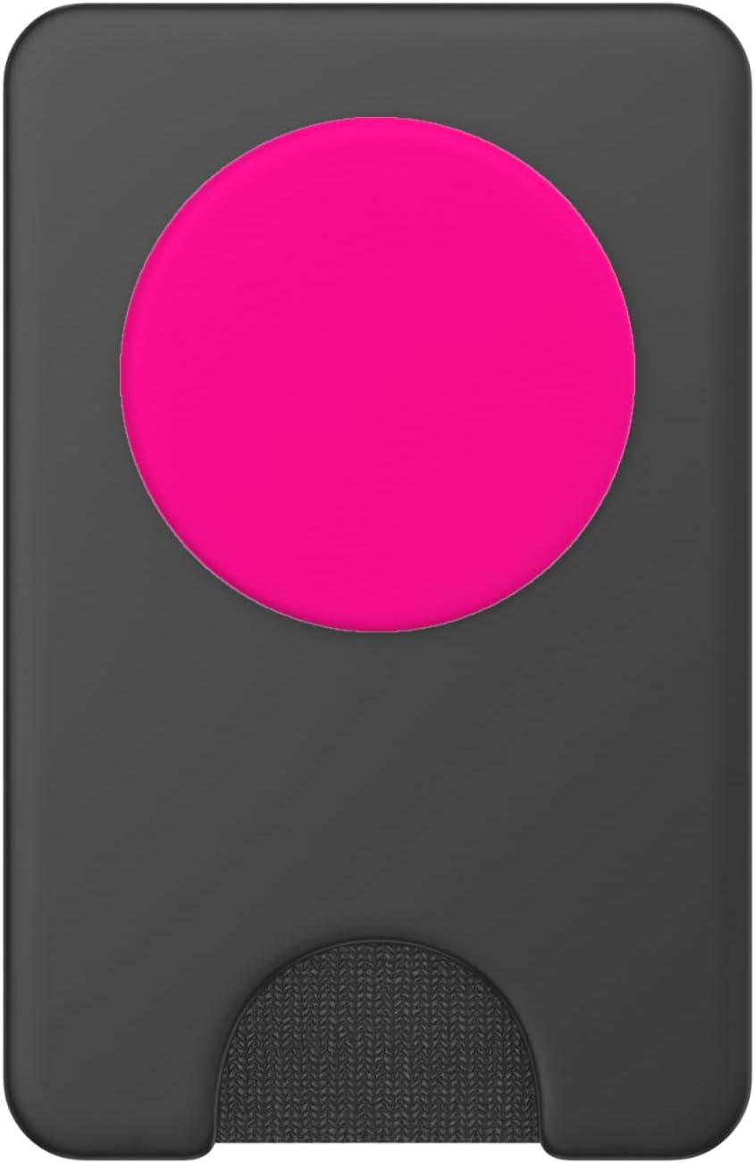 imagePopSockets Phone Grip ampamp Stand Hot Pink PopSockets PopGrip for MagSafeMagnetic PopWallet
