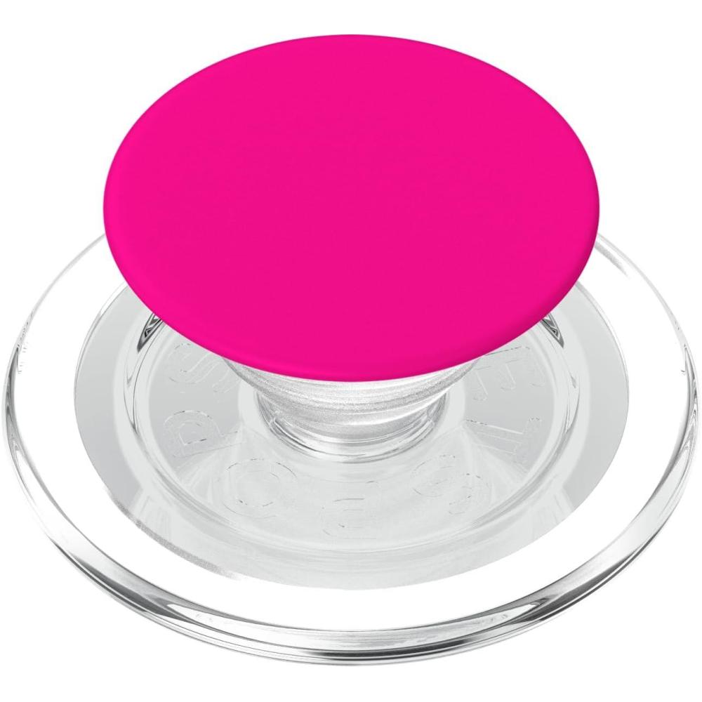 imagePopSockets Phone Grip ampamp Stand Hot Pink PopSockets PopGrip for MagSafeMagnetic PopGrip