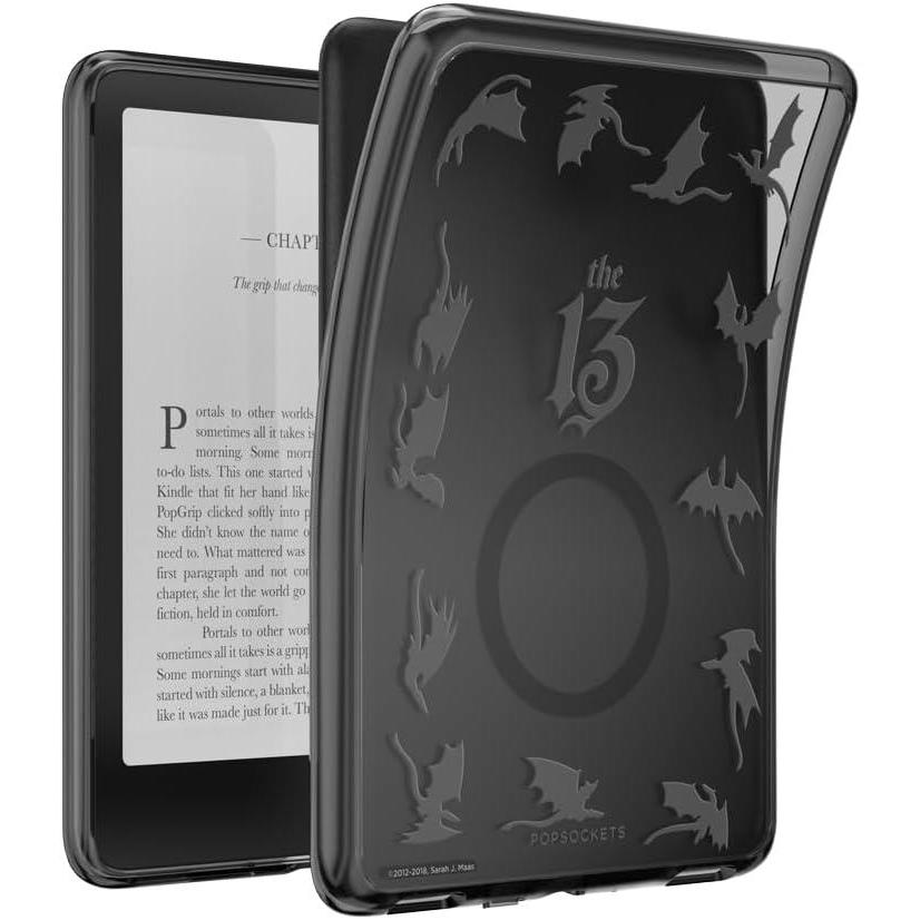 imagePopSockets Kindle Paperwhite Case 12th Gen 7 202425 Signature Edition ampamp Colorsoft  Slim Protective Cover with Builtin MagSafe Ring for MagSafe PopGrip EReader Accessory  The 13