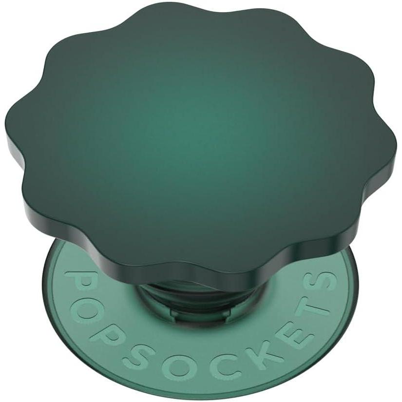 imagePopSockets Translucent Phone Grip with Expanding Kickstand PopSockets for Phone Adhesive Grip Translucent PopGrip Into The Woods Molded Flower Fresh PineFresh Pine