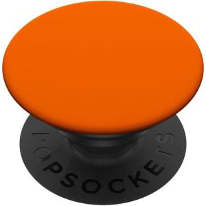 PopSockets Phone Grip with Expanding Kickstan- Bright Orange PopSockets Adhesive PopGrip(Adhesive PopGrip)