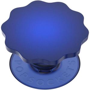 PopSockets Translucent Phone Grip with Expanding Kickstand, PopSockets for Phone, Adhesive Grip, Translucent PopGrip, Into The Woods – Molded Flower Fresh Pine(Cobalt)