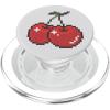 PopSockets Phone Grip & Stand – 8 Bit Cherries PopSockets Adhesive PopGrip(Magnetic PopGrip)