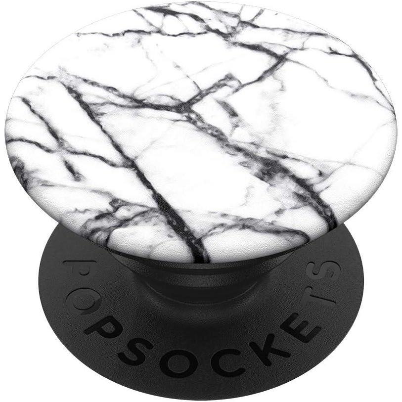 imagePopSockets Phone Grip with Expanding Kickstand Adhesive Grip  Peace Mandala SkyDove Marble