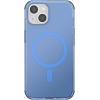 PopSockets iPhone 16 Plus Case Compatible with MagSafe, Phone Case for iPhone 16 Plus, Wireless Charging Compatible, Case Only – Amber(Vermeer Blue)