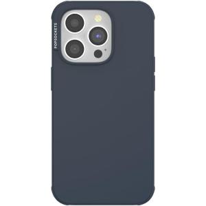 PopSockets iPhone 16 Plus Case Compatible with MagSafe, Phone Case for iPhone 16 Plus, Wireless Charging Compatible, Case Only – Amber(Navy)