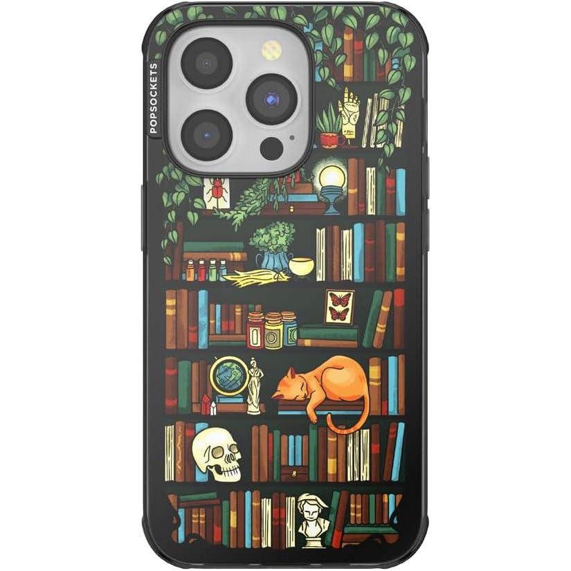 imagePopSockets iPhone 16 Pro Max Case Compatible with MagSafe Phone Case for iPhone 16 Pro Max Wireless Charging Compatible Case Only Cute PopSockets  Heart QueenStoried Shelves