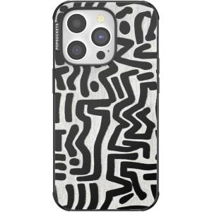 PopSockets iPhone 16 Pro Max Case Compatible with MagSafe, Phone Case for iPhone 16 Pro Max, Wireless Charging Compatible, Case Only, Cute PopSockets – Heart Queen(Pop n’ Lock)