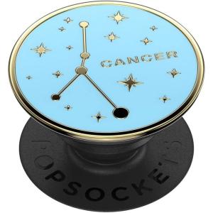 ​​​​PopSockets Phone Grip with Expanding Kickstand, Adhesive Grip, Cute PopSockets – Enamel Saggitarius(Cancer)