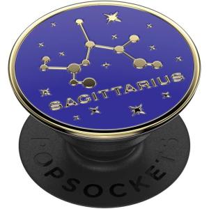 ​​​​PopSockets Phone Grip with Expanding Kickstand, Adhesive Grip, Cute PopSockets – Enamel Saggitarius(Sagittarius)