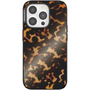 PopSockets iPhone 15 Pro Case Compatible with MagSafe, Phone Case for iPhone 15 Pro, Wireless Charging Compatible, Case Only – Tortoiseshell