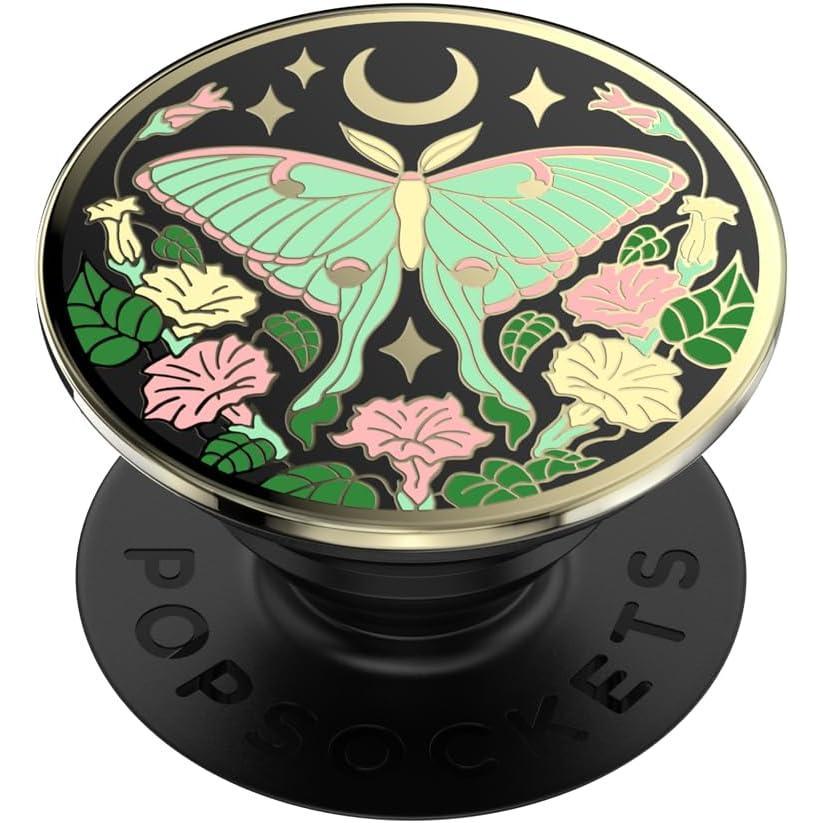 image:imagePopSockets Phone Grip with Expanding Kickstand Adhesive Grip  Enamel Luna Moth