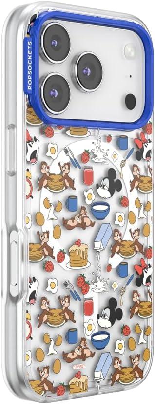 image:imagePopSockets iPhone 17 Phone Case Compatible with MagSafe for iPhone 17 Wireless Charging Compatible Case Only Me FirstMickeys Breakfast Buffet