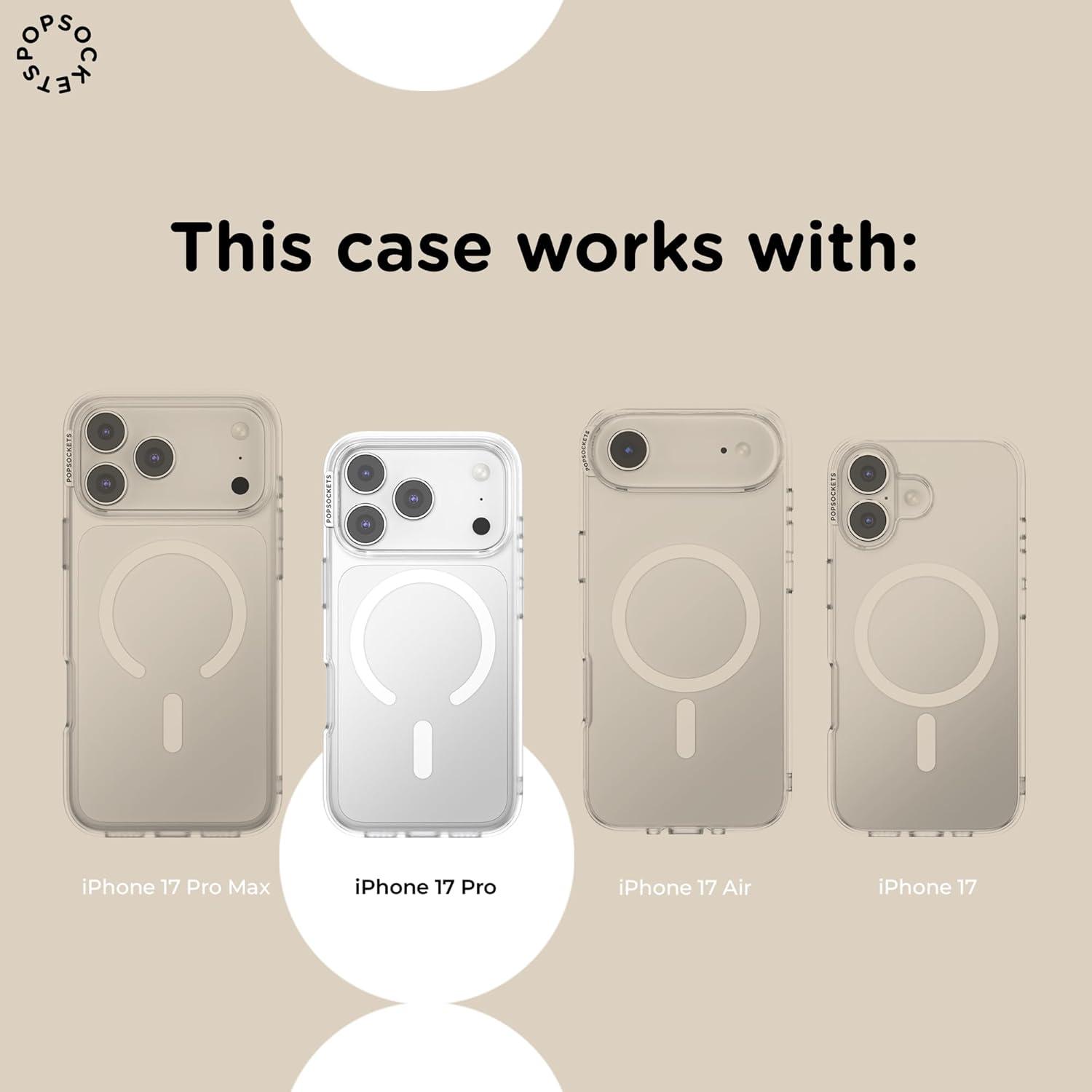 image:imagePopSockets iPhone 17 Phone Case Compatible with MagSafe for iPhone 17 Wireless Charging Compatible Case Only Me FirstMickeys Breakfast Buffet