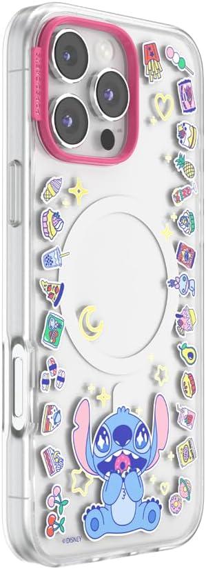 image:imagePopSockets iPhone 17 Phone Case Compatible with MagSafe for iPhone 17 Wireless Charging Compatible Case Only Me FirstStitch Snack Attack