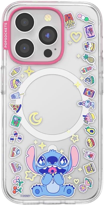 image:imagePopSockets iPhone 17 Phone Case Compatible with MagSafe for iPhone 17 Wireless Charging Compatible Case Only Me FirstStitch Snack Attack