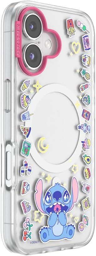 image:imagePopSockets iPhone 17 Phone Case Compatible with MagSafe for iPhone 17 Wireless Charging Compatible Case Only Me FirstStitch Snack Attack