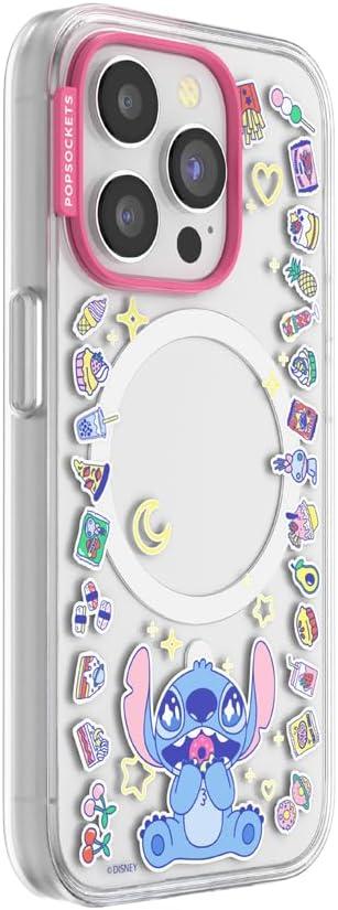 image:imagePopSockets iPhone 17 Phone Case Compatible with MagSafe for iPhone 17 Wireless Charging Compatible Case Only Me FirstStitch Snack Attack