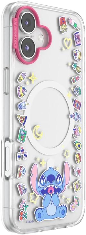 image:imagePopSockets iPhone 17 Phone Case Compatible with MagSafe for iPhone 17 Wireless Charging Compatible Case Only Me FirstStitch Snack Attack