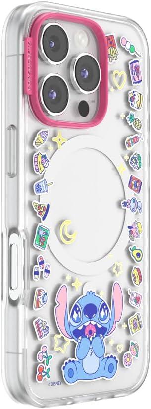 image:imagePopSockets iPhone 17 Phone Case Compatible with MagSafe for iPhone 17 Wireless Charging Compatible Case Only Me FirstStitch Snack Attack