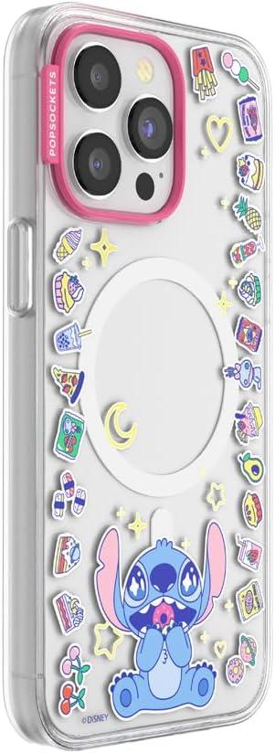 image:imagePopSockets iPhone 17 Phone Case Compatible with MagSafe for iPhone 17 Wireless Charging Compatible Case Only Me FirstStitch Snack Attack