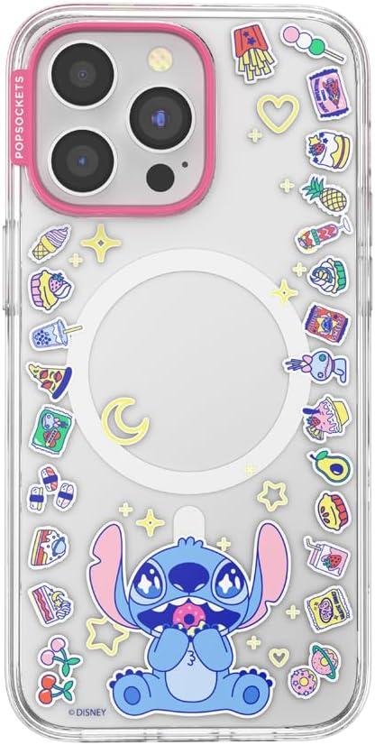 image:imagePopSockets iPhone 17 Phone Case Compatible with MagSafe for iPhone 17 Wireless Charging Compatible Case Only Me FirstStitch Snack Attack