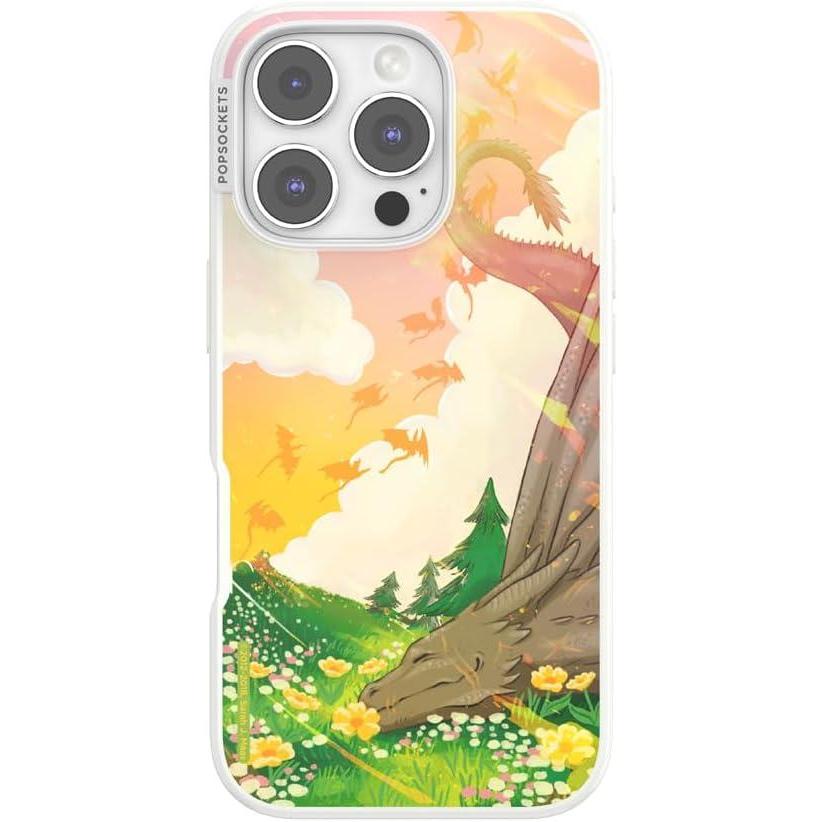 image:imagePopSockets iPhone 16 Pro Case Compatible with MagSafe Phone Case for iPhone 16 Pro Wireless Charging Compatible Case Only  Abraxos