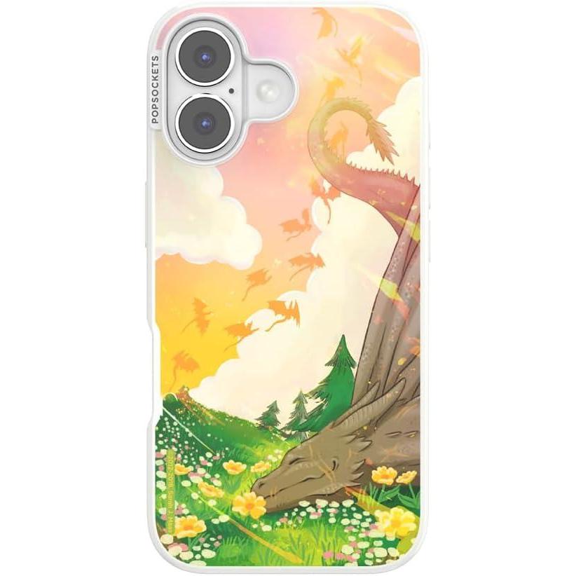 image:imagePopSockets iPhone 17 Case Compatible with MagSafe Phone Case for iPhone 17 Wireless Charging Compatible Case Only Abraxos