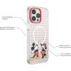 PopSockets iPhone 17 Phone Case Compatible with MagSafe, for iPhone 17, Wireless Charging Compatible, Case Only – Me First!(Mickey & Minnie)