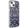 PopSockets iPhone 14 Plus Case with MagSafe, Phone Case for iPhone 14 Plus, Grip Sold Separately, Wireless Charging Compatible – Curled Up with A Good Book(Bandana Blues)