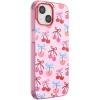 PopSockets iPhone 14 Plus Case with MagSafe, Phone Case for iPhone 14 Plus, Grip Sold Separately, Wireless Charging Compatible – Curled Up with A Good Book(Cherry Bows)