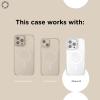 PopSockets iPhone 14 Plus Case with MagSafe, Phone Case for iPhone 14 Plus, Grip Sold Separately, Wireless Charging Compatible – Curled Up with A Good Book(Bandana Blues)