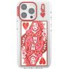 PopSockets iPhone 14 Plus Case with MagSafe, Phone Case for iPhone 14 Plus, Grip Sold Separately, Wireless Charging Compatible – Curled Up with A Good Book(Heart Queen)