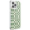 PopSockets iPhone 14 Pro Max Case with MagSafe, Phone Case for iPhone 14 Pro Max, Grip Sold Separately, Wireless Charging Compatible – Garden Check Green(Garden Check Green)