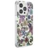PopSockets iPhone 14 Pro Max Case with MagSafe, Phone Case for iPhone 14 Pro Max, Grip Sold Separately, Wireless Charging Compatible – Garden Check Green(Pressed Flower)