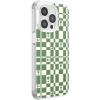 PopSockets iPhone 14 Pro Max Case with MagSafe, Phone Case for iPhone 14 Pro Max, Grip Sold Separately, Wireless Charging Compatible – Garden Check Green(Garden Check Green)