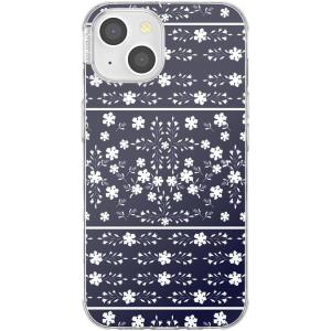 PopSockets iPhone 14 Plus Case with MagSafe, Phone Case for iPhone 14 Plus, Grip Sold Separately, Wireless Charging Compatible – Curled Up with A Good Book(Bandana Blues)