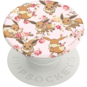 ​​​​PopSockets Phone Grip with Expanding Kickstand, Adhesive Grip, PopOut, POKEMON – Hey Pikachu!(Eevee)