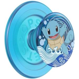 ​​​​PopSockets Phone Grip with Expanding Kickstand, Adhesive Grip, PopOut, POKEMON – Hey Pikachu!(Squirtle Water)