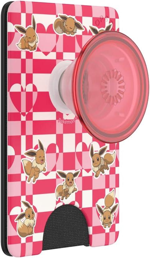 image:imagePopSockets Phone Wallet with Expanding Phone Grip Phone Card Holder Pokemon Magikarp WavesEevee Love
