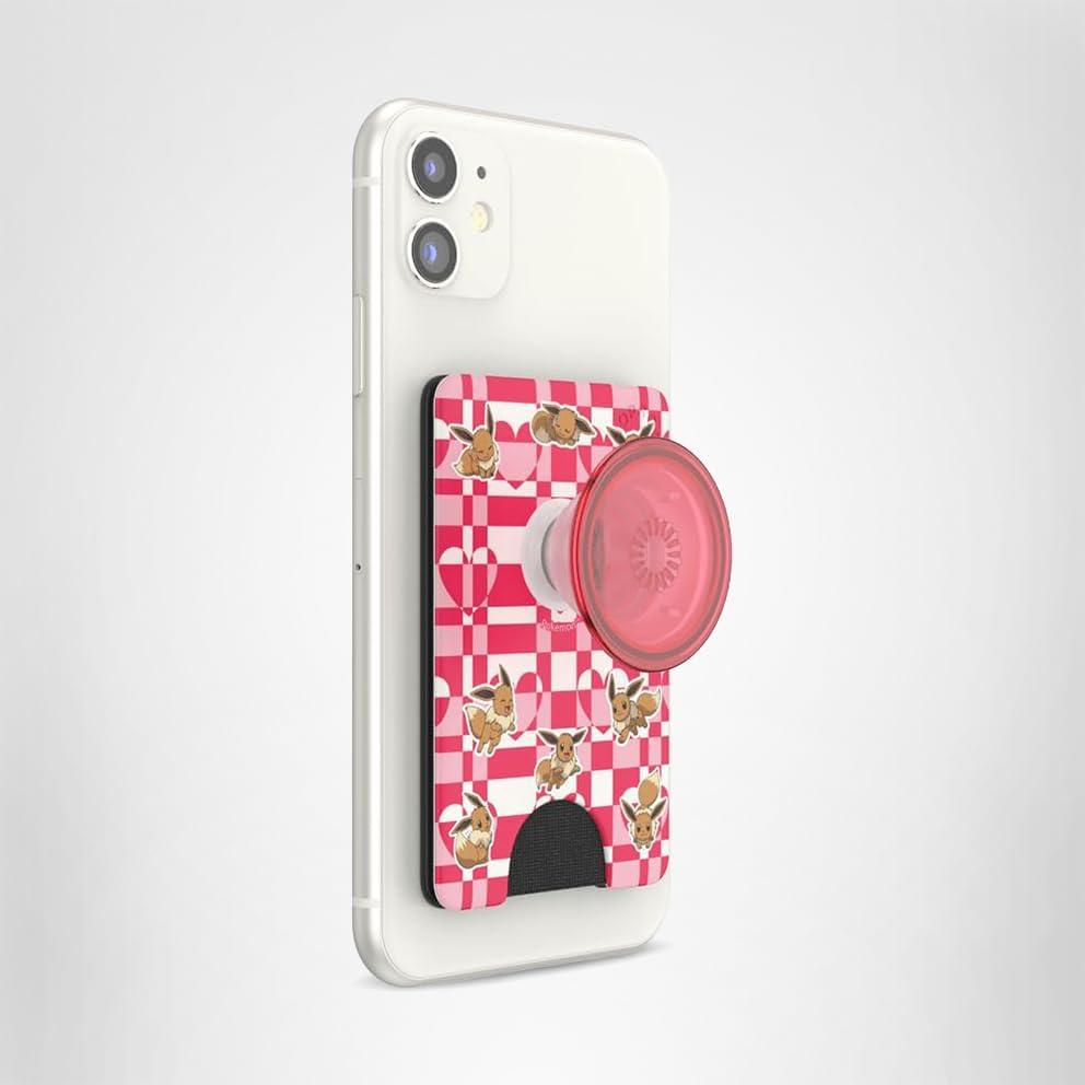 image:imagePopSockets Phone Wallet with Expanding Phone Grip Phone Card Holder Pokemon Magikarp WavesEevee Love