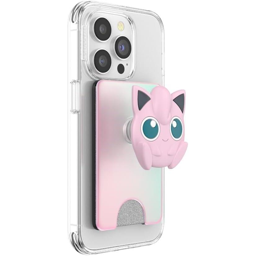 image:imagePopSockets Phone Wallet with Expanding Phone Grip Phone Card Holder Pokemon Magikarp WavesPopOut Jigglypuff